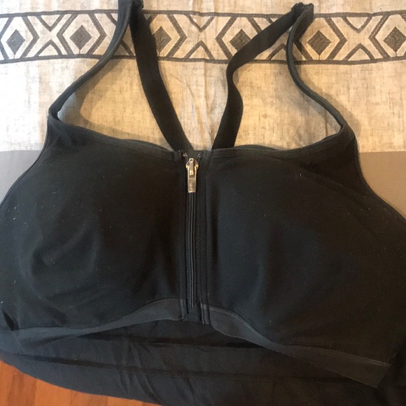 Sports Bra with zipper - Picture 1 of 4